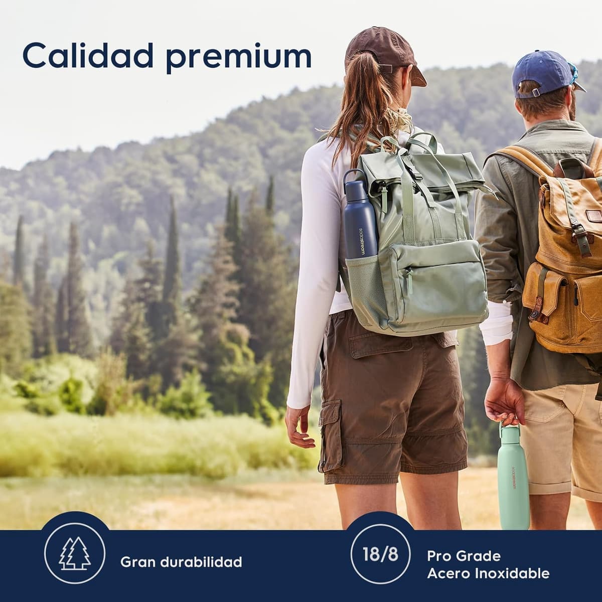 Thumbnail 5 de SodaStream fizz&go Stainless Steel - Botella de 900 ml❄️