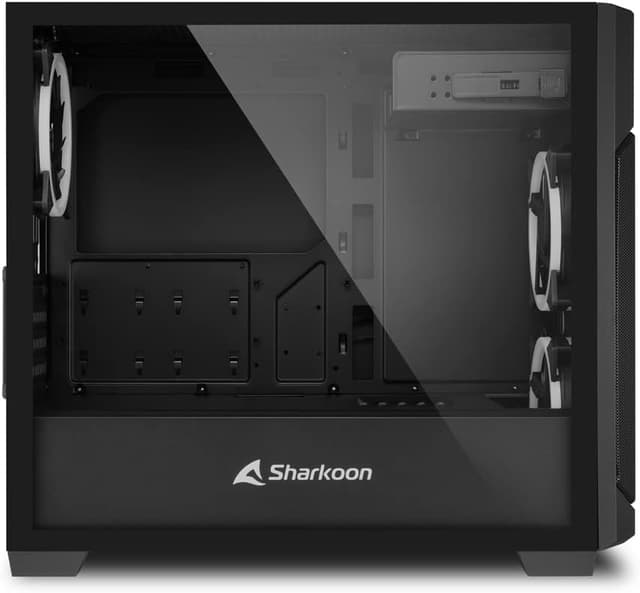 Thumbnail 3 de Sharkoon V1000 RGB mATX Gehäuse 40 cm Grafikkartenlänge