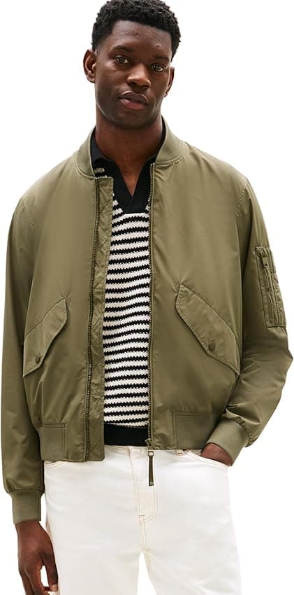 Imagen de Tommy Hilfiger Cazadora bomber Hombre L, Verde en OfertitasTOP
