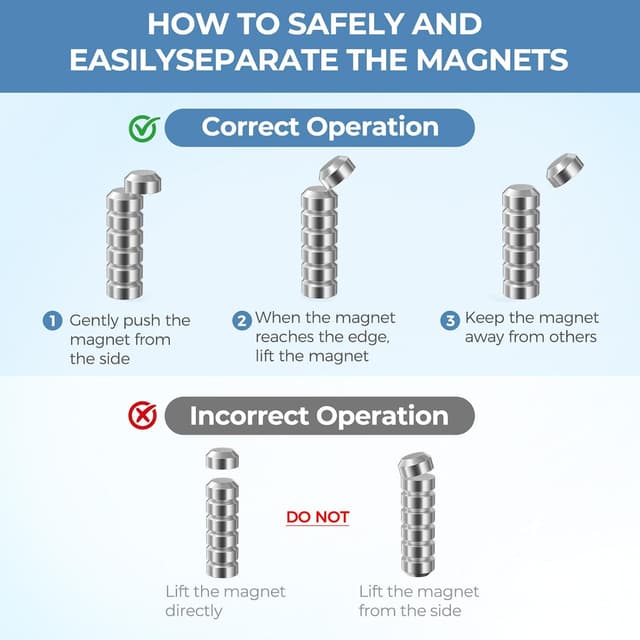 Thumbnail 6 de Oderra Imanes de Neodimio 6x3 mm 60 unidades