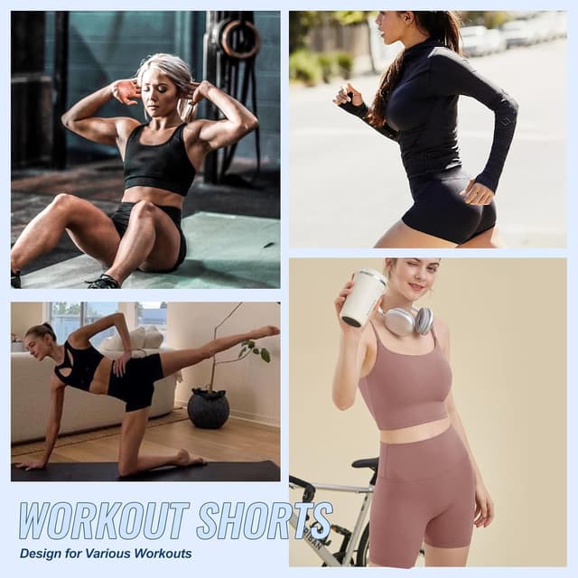 Thumbnail 4 de High Waisted Biker Shorts 4.5"