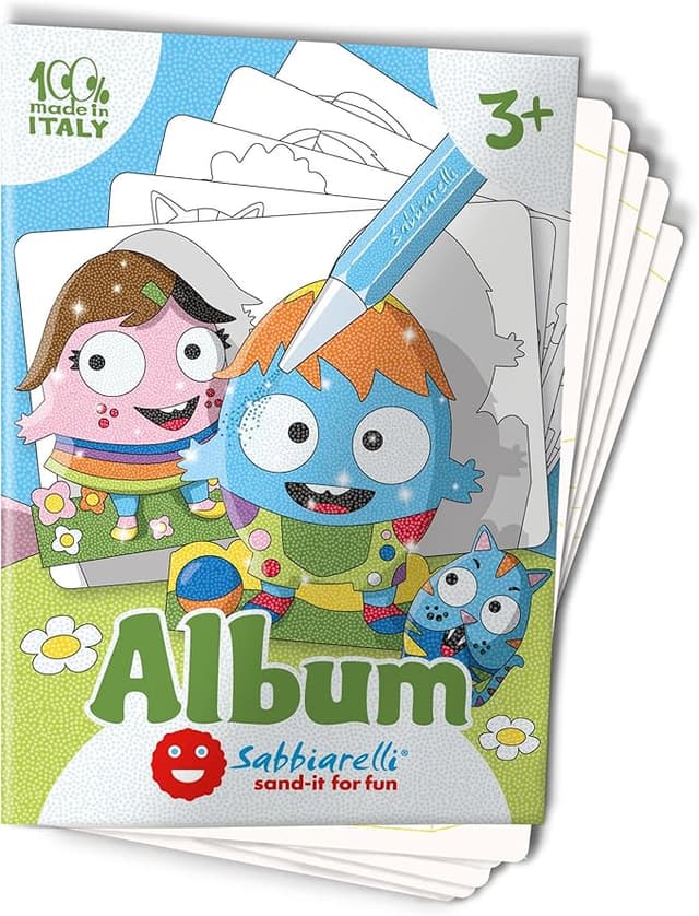 Imagen de Sabbiarelli Sand-it For Fun – Álbum Busca Huevos | 5 Hojas en OfertitasTOP