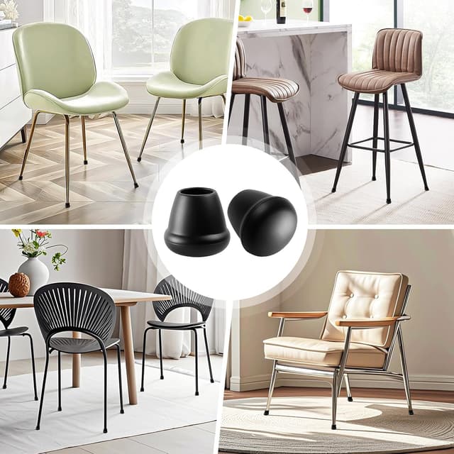 Detalle 2 de RCHYFEED 24-piece silicone chair leg caps