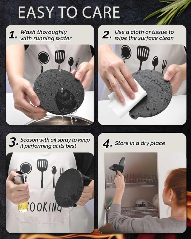 Detalle 2 de HULISEN 6.5 inch smashed burger press