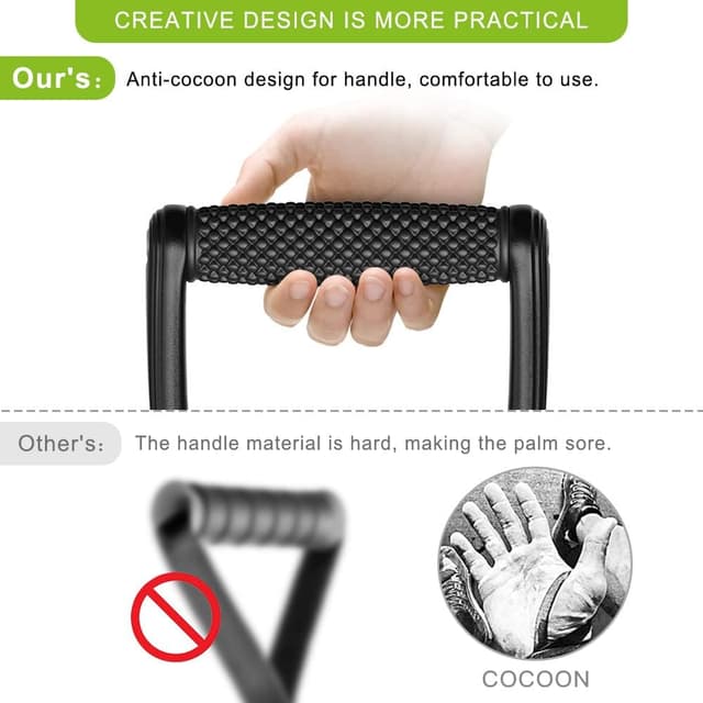 Thumbnail 2 de BeneLabel Gym Handle D-Handle 450lb set