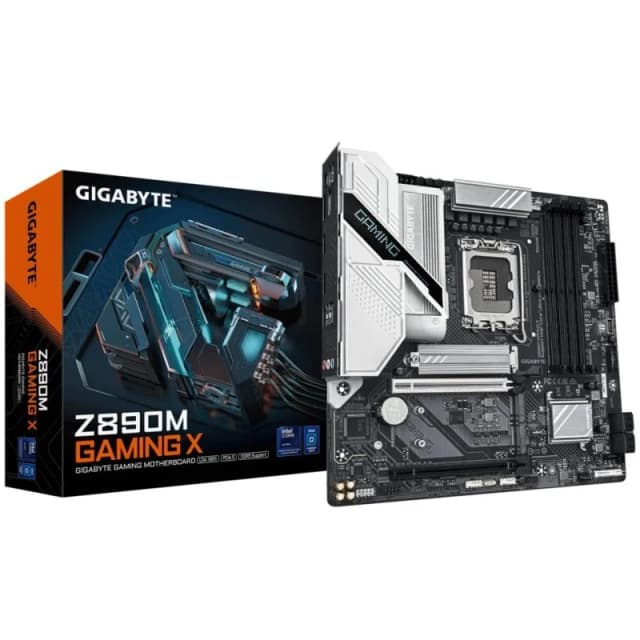 Detalle de Gigabyte Z890M GAMING X placa base 4×DDR5