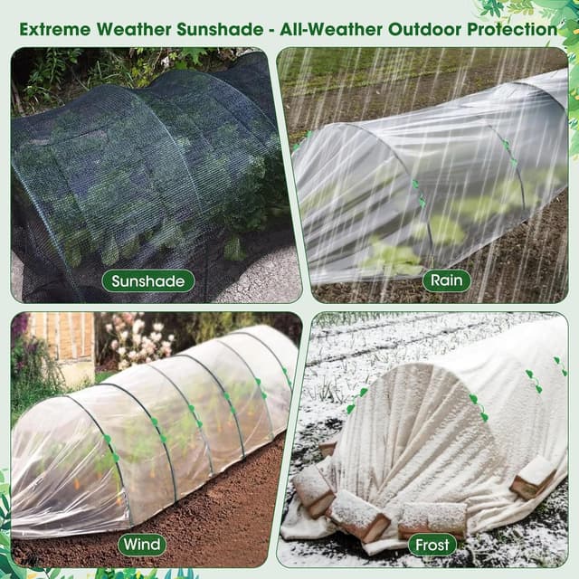 Thumbnail 4 de MQHUAYU Greenhouse Hoops for Raised Beds