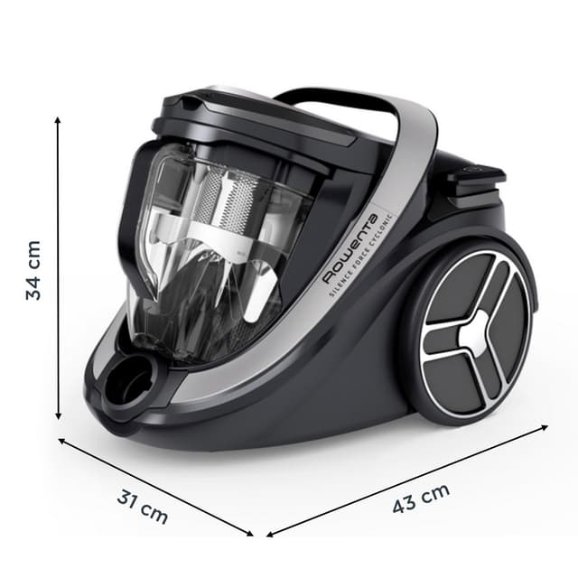 Thumbnail 1 de Rowenta Silence Force Cyclonic Effitech RO7936 silenciosa 59 dB(A) 🧹