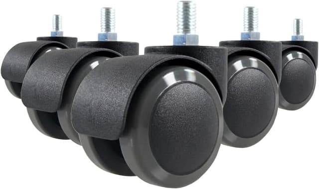 Detalle de hjh OFFICE 619023 5x rotelle ROLO FIX 50 mm