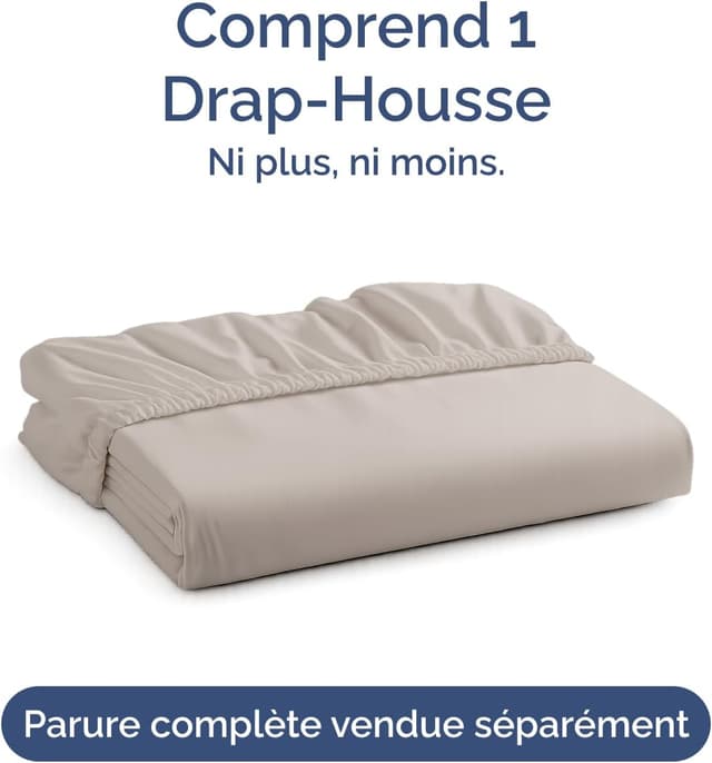 Detalle 2 de Drap-housse microfibre 90x190 cm
