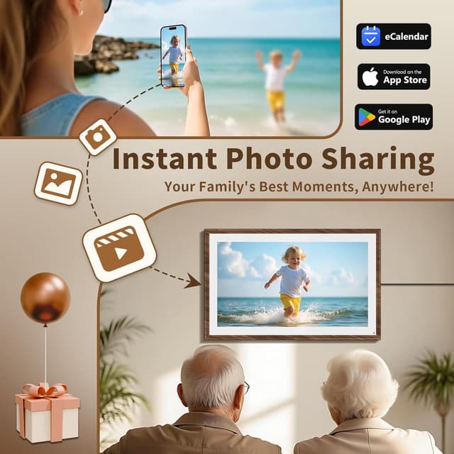 Thumbnail 5 de 15.6 Inch Digital Calendar Chore Chart