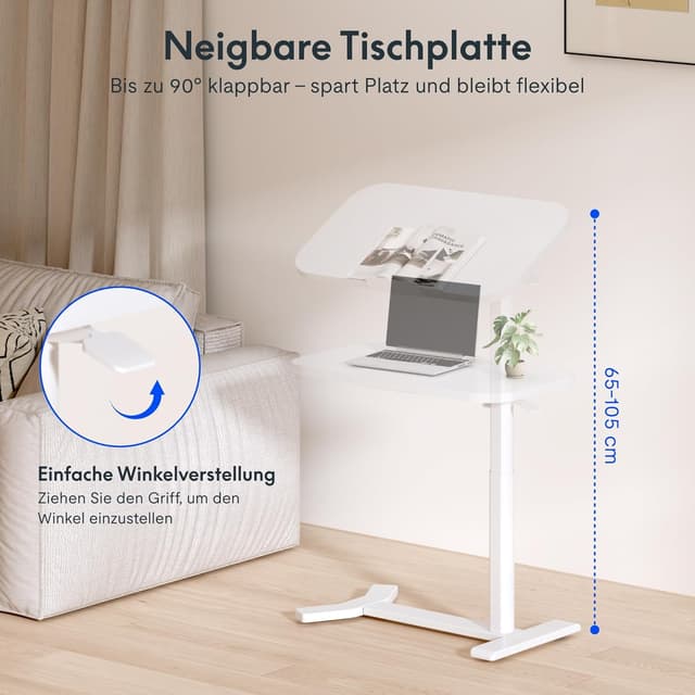 Thumbnail 1 de FlexiSpot H5 Mesa Auxiliar en Forma de C 65–105 cm