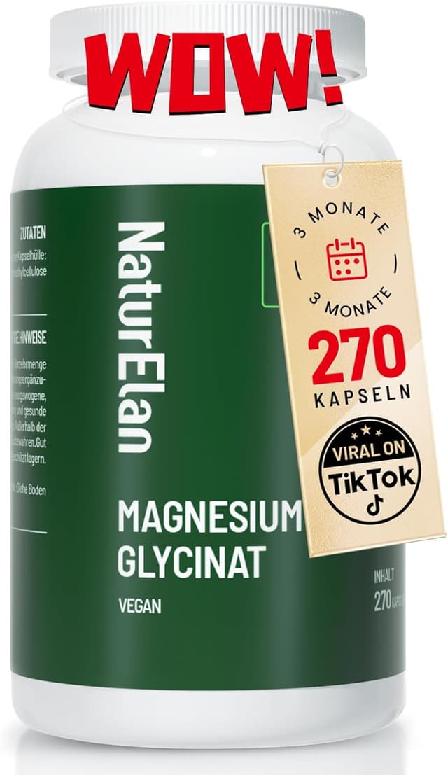 Detalle de Magnesium Glycinat Hochdosiert 300mg pro Tag 💊
