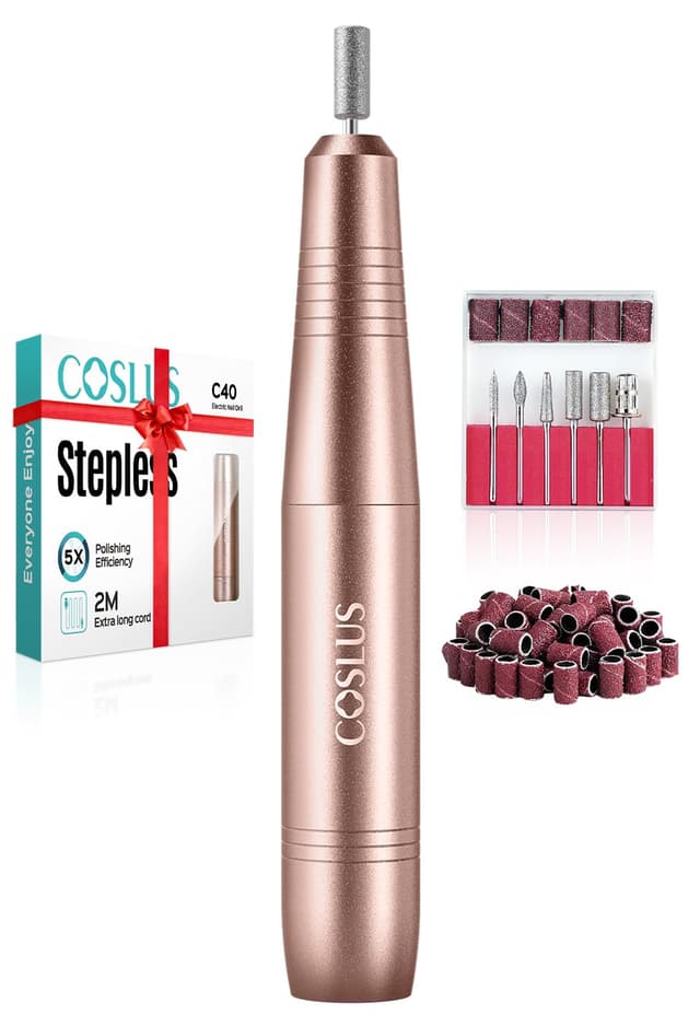 Detalle de COSLUS Elektrische Nagelfräser 20000 u/min