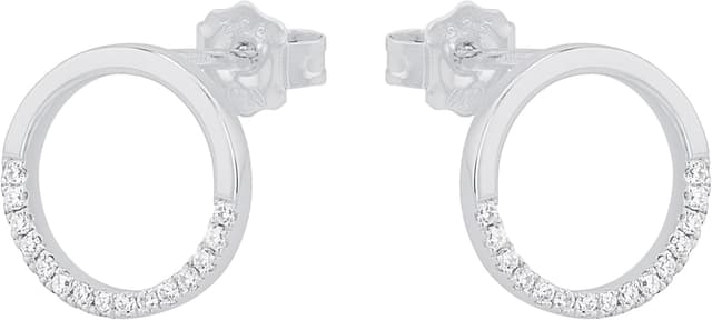 Thumbnail 2 de s.Oliver Orecchini Argento 925 Zirconi 1,3 cm