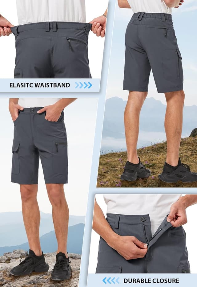 Thumbnail 1 de Hiauspor Men's Hiking Cargo Shorts 9