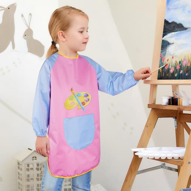 Thumbnail 5 de OSDUE Delantal infantil impermeable 70x50 cm