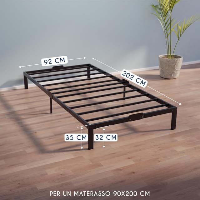 Thumbnail 1 de Dreamzie Letto 90x200 Nero