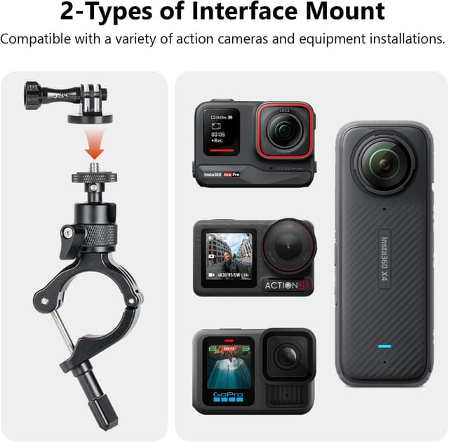 Thumbnail 4 de HSU Handlebar Mount for Action Camera