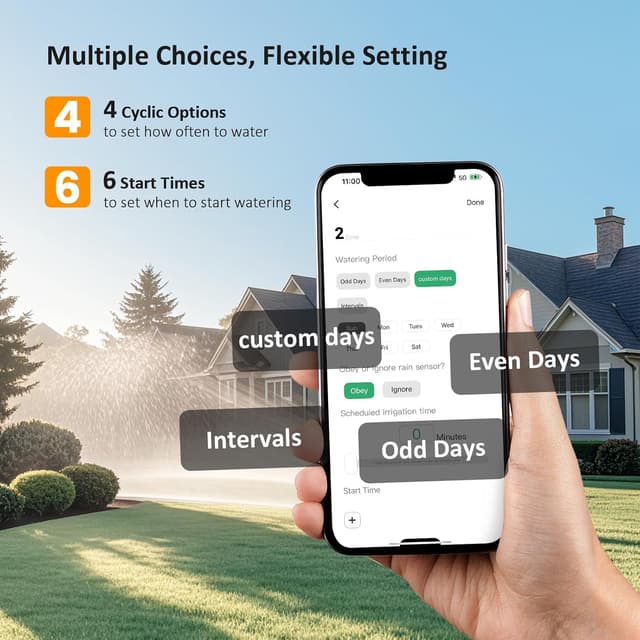 Thumbnail 4 de Inkbird IIC-400 centralina irrigazione 4 zone 🌱