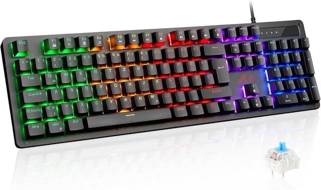 Imagen de Rii Mechanische Gaming-Tastatur QWERTZ ⌨ en OfertitasTOP