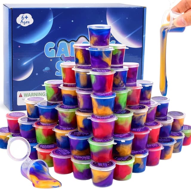 Detalle de Galaxy Slime Kit 60 Pack 1 oz
