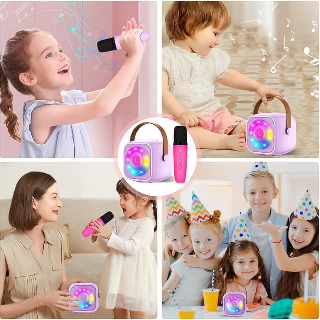 Thumbnail 3 de MicQutr Karaoke 2 Micrófonos 5-8 horas