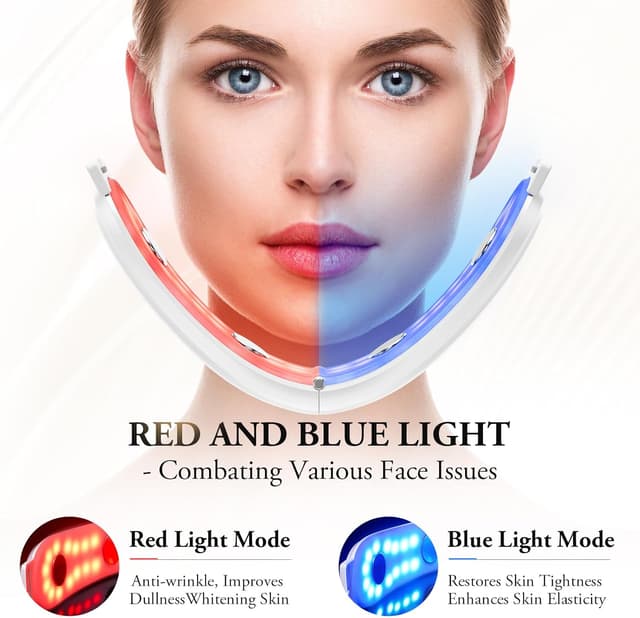 Detalle de V-Face EMS face massager 42°C