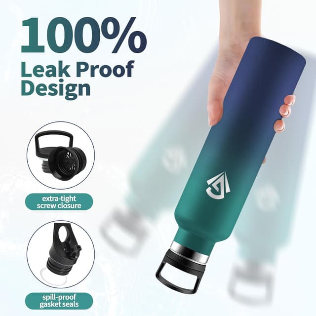 Detalle de JAPORIA borraccia termica 1L inox