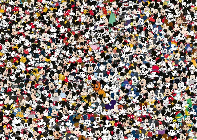 Detalle de Ravensburger Puzzle Mickey Mouse 1000 pièces