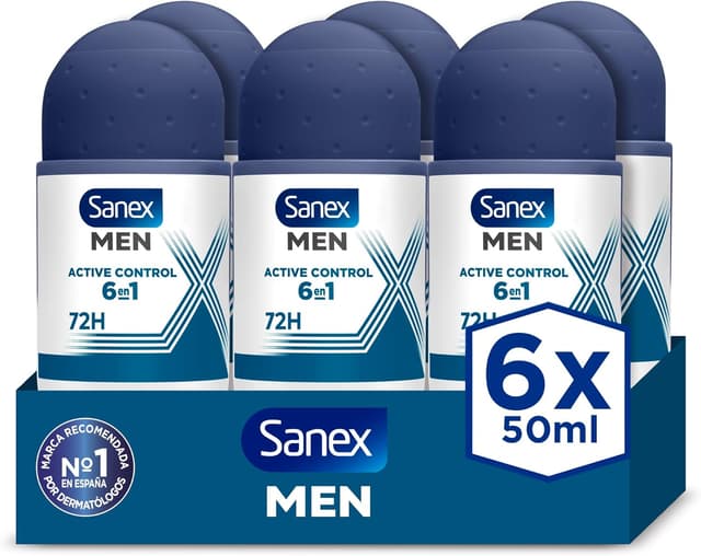 Imagen de Sanex Men Active Control Desodorante Roll-On en OfertitasTOP
