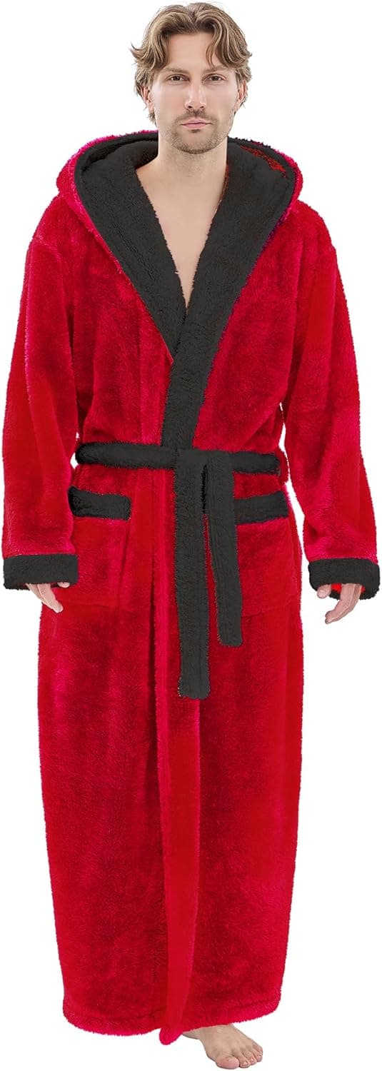 Thumbnail 5 de PJGGZ Full-Length Men’s Plush Bathrobe 1XL