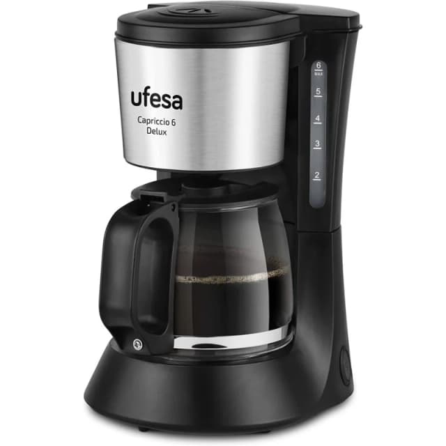 Thumbnail 1 de Ufesa Capriccio 6 Delux cafetera de goteo 6 tazas, 600 W