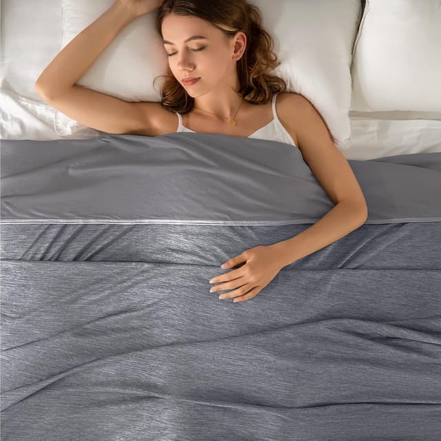 Detalle de Topcee Cooling Blanket (90"x90") Queen Size Arc-chill Cooling Fiber for Hot Sleepers