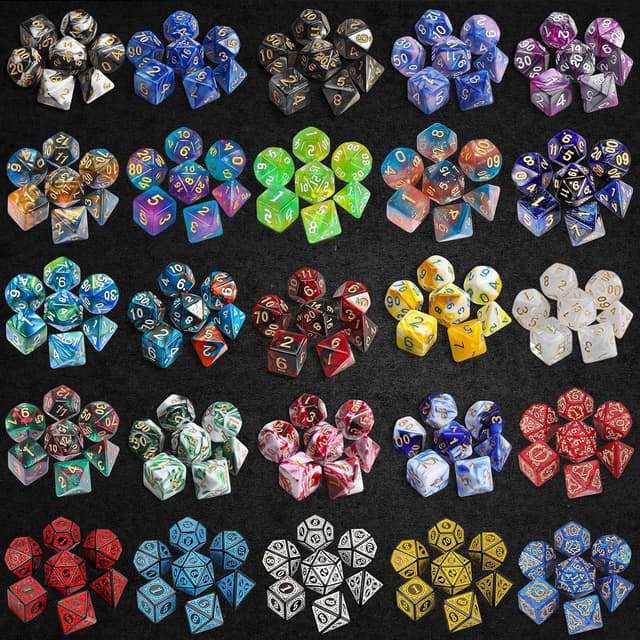 Thumbnail 5 de QMAY Mystery Dice 6x7 Polyhedral Sets