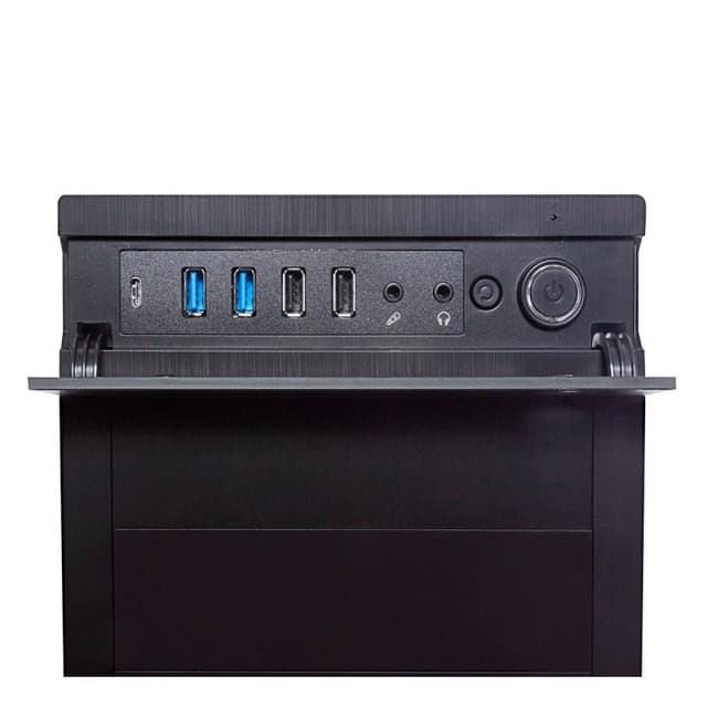 Detalle 2 de UNYKAch Caviar Caja PC ATX 8K Pro USB 3.1 Negra