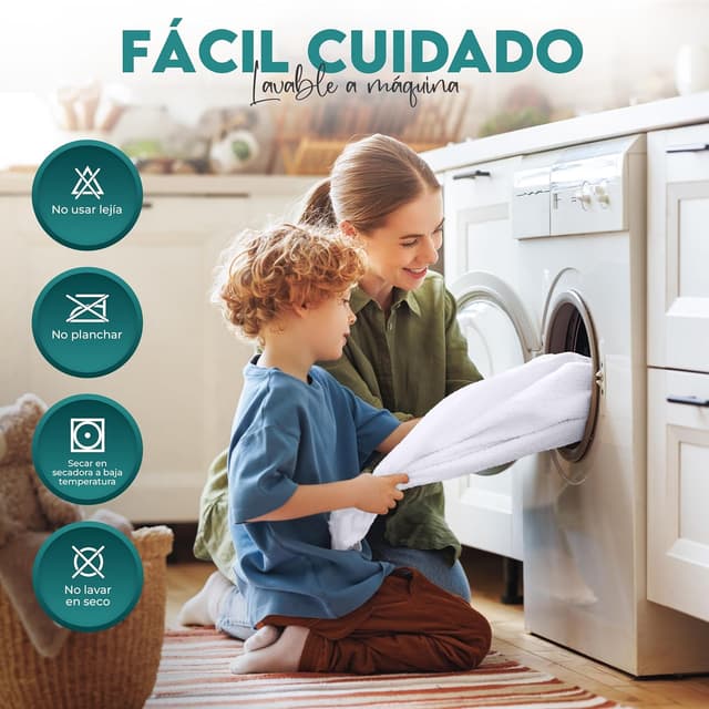 Thumbnail 6 de Utopia Bedding Protección de Colchón Impermeable 150x200cm 🌧