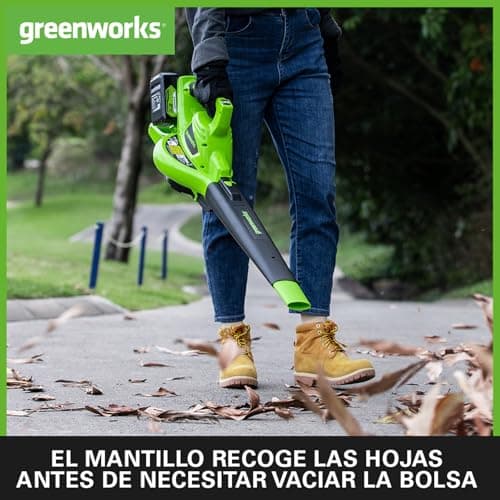 Thumbnail 5 de Greenworks 48V Soplador Aspirador de Hojas con Batería 🍂