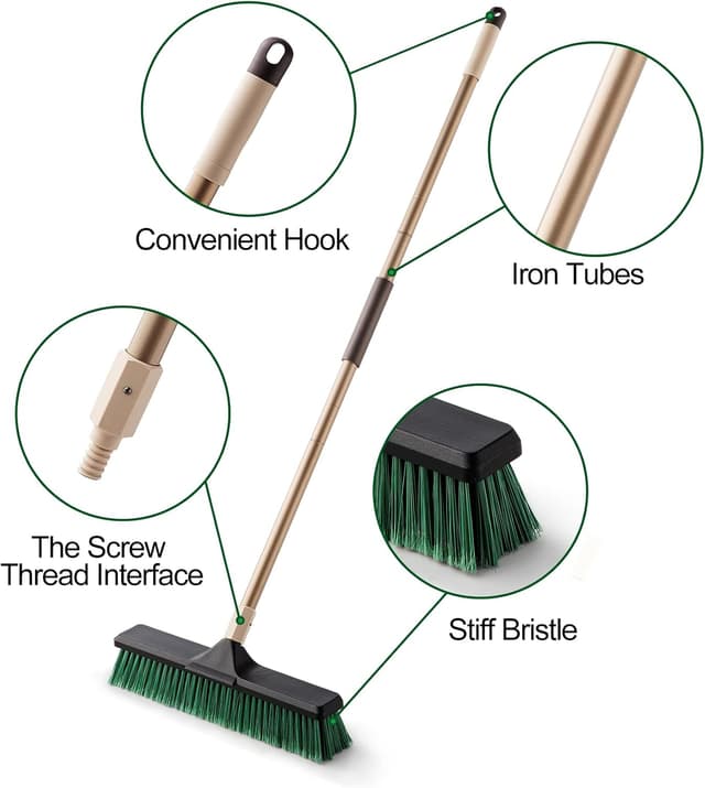 Thumbnail 4 de Eyliden Garden Broom 45cm stiff bristle 🧹