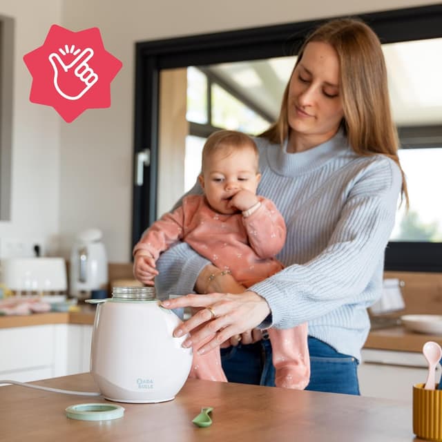 Detalle 2 de Badabulle Chauffe Biberon Nomade Easy+ 60 ml