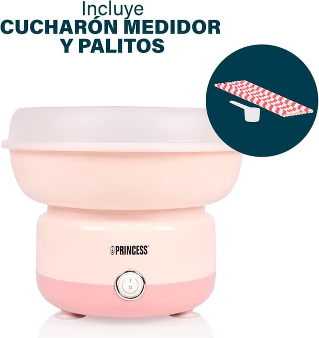 Thumbnail 4 de Princess Máquina Algodón de Azúcar 500W 🍭 Fácil y Compacta