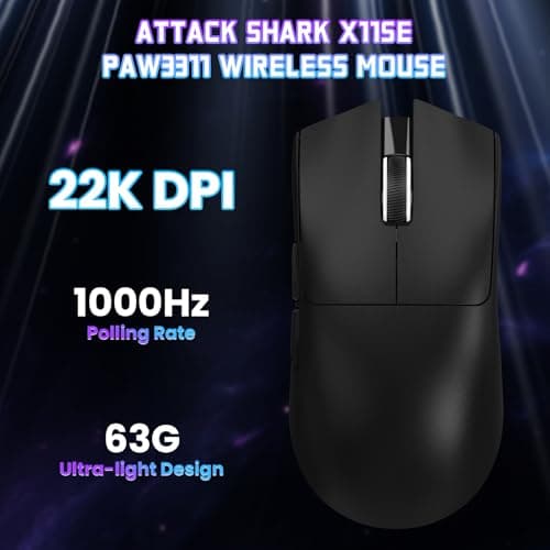 Thumbnail 2 de ATTACK SHARK X11SE 63g