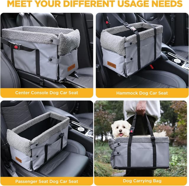 Thumbnail 6 de Center Console Dog Car Seat 18lbs