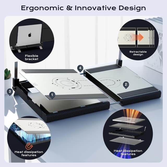 Thumbnail 4 de UK BONITOYS 14" Laptop Screen Extender FHD