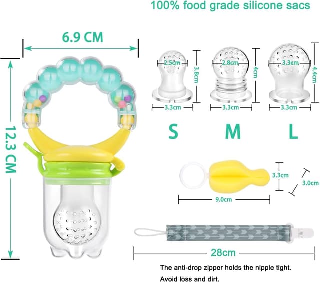Thumbnail 1 de Vicloon Chupete Fruta Bebé 3 tamaños 🍓