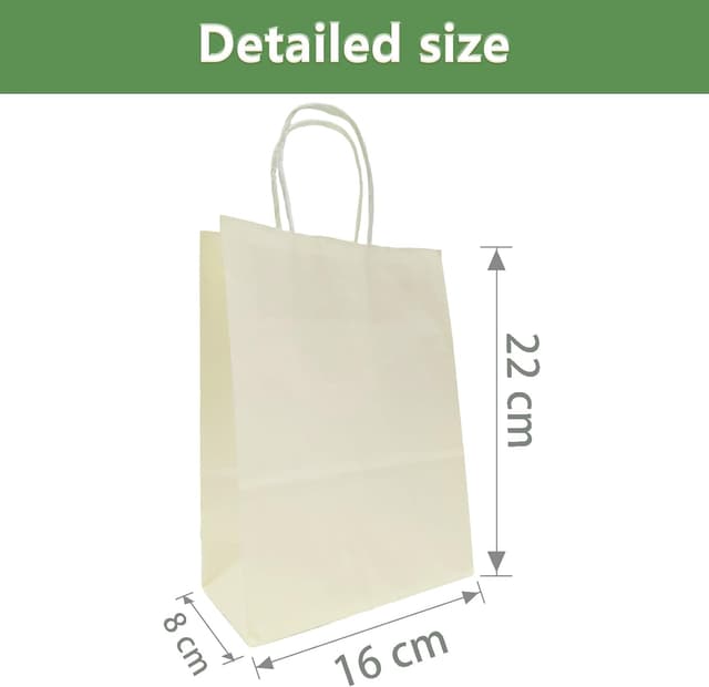 Thumbnail 1 de Geschenktüten Hiziwimi 12 Stück Kraftpapier