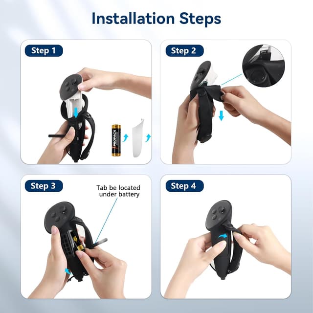 Thumbnail 5 de AMVR Extended Controller Grips for Quest 3