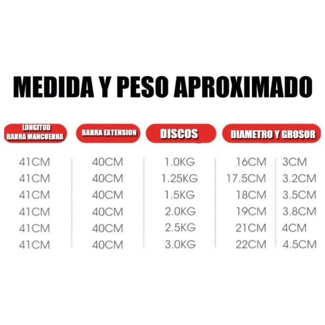 Thumbnail 2 de Fitness Tech juego de mancuernas 2 en 1 40 kg