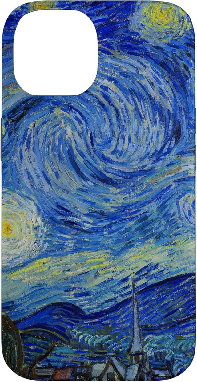Detalle de Custodia iPhone 14 Van Gogh La Notte Stellata