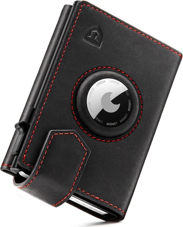 Detalle de Airtag wallet magnetic closure, 48N